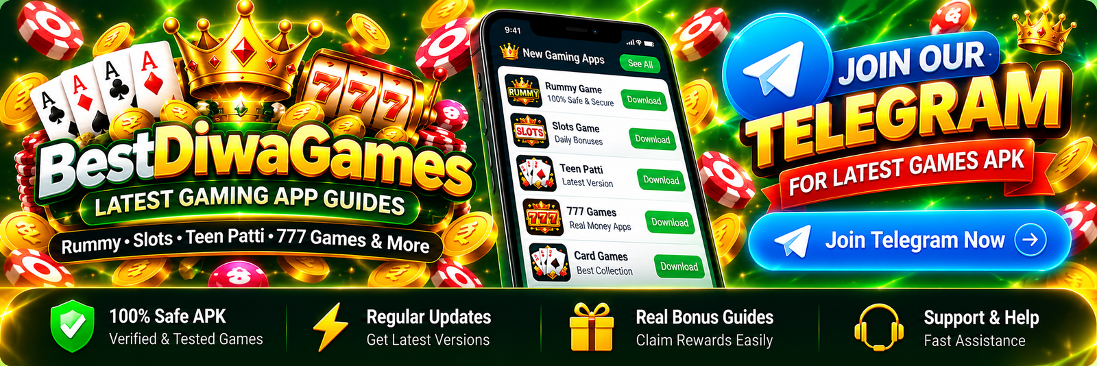 BestDiwaGames Telegram updates